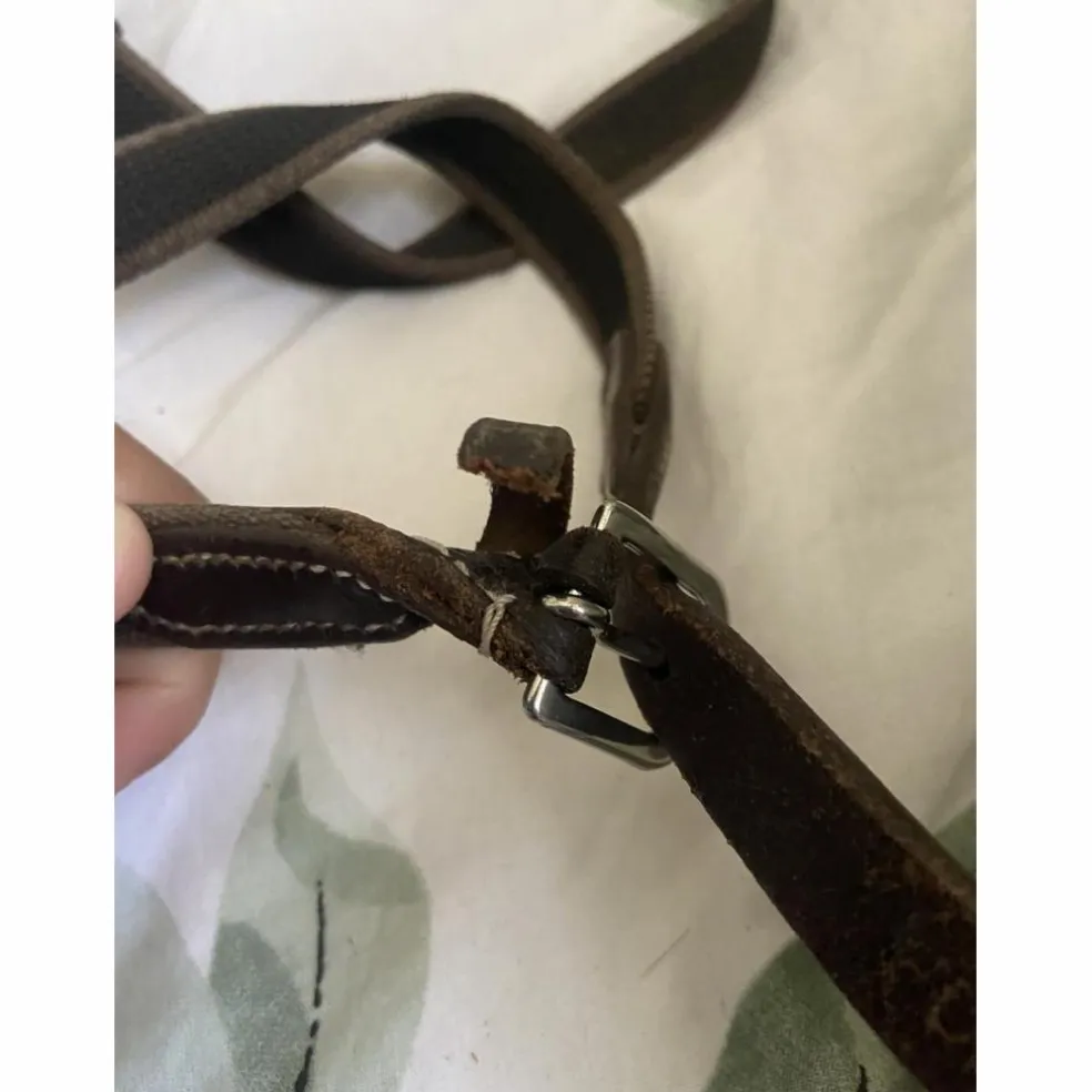 Rênes supergrip havane Éric Thomas