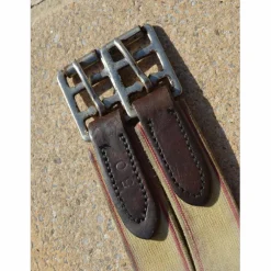 Sangle en cuir avec élastiques 128 cm