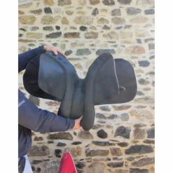 selle cuir fouilloux 17
