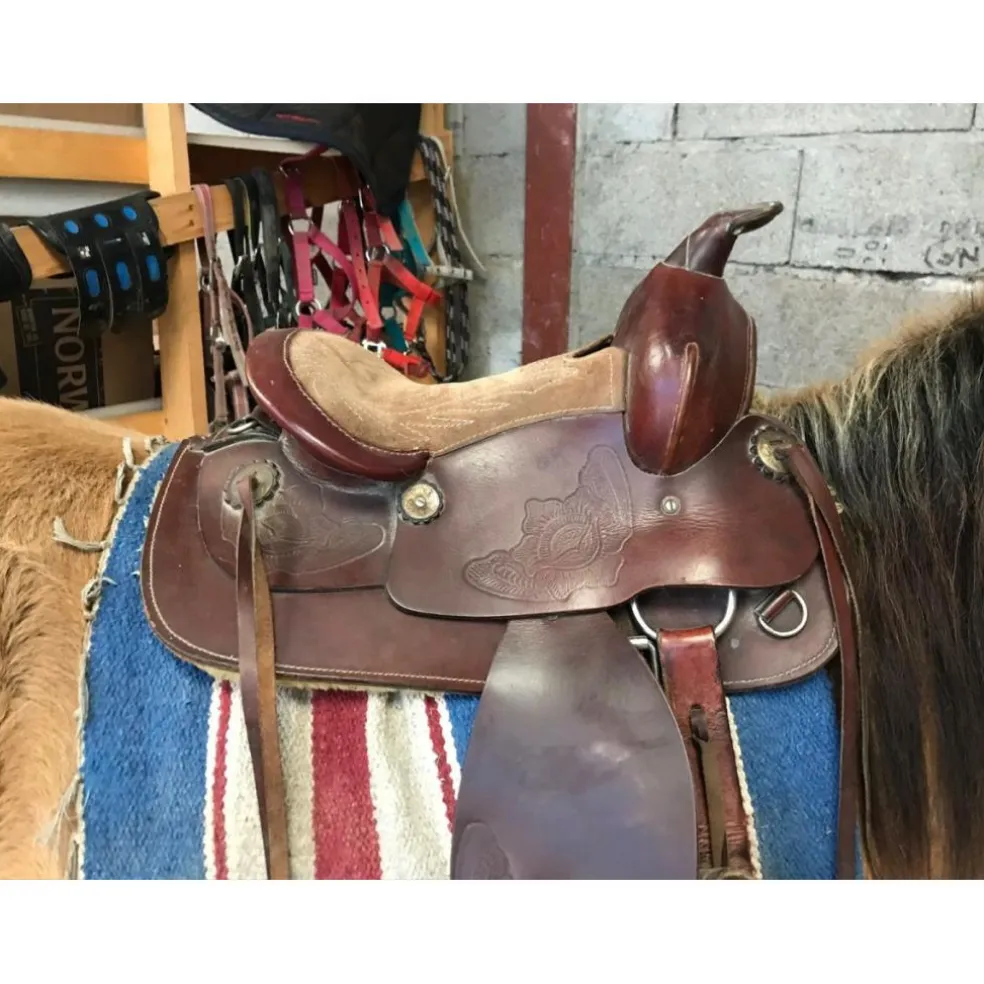 Selle western poney
