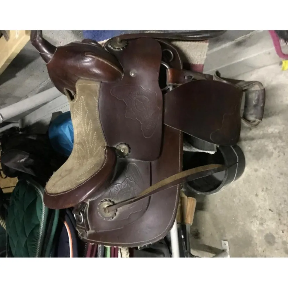 Selle western poney