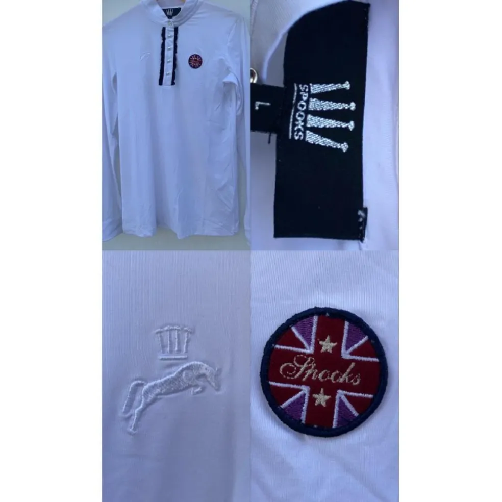 SPOOKS longsleeve blanc L 69,90 spooks