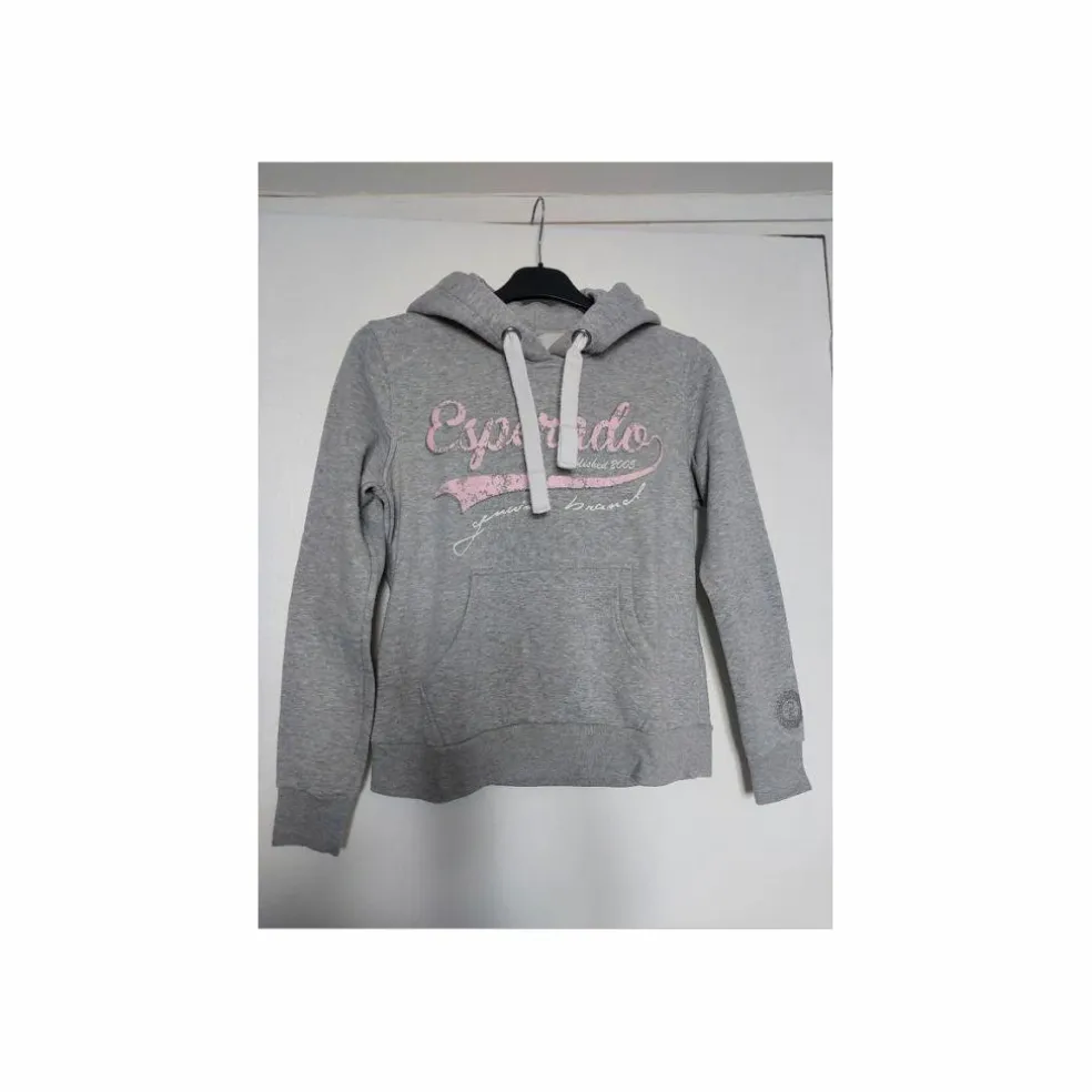 Sweat gris et rose Esperado