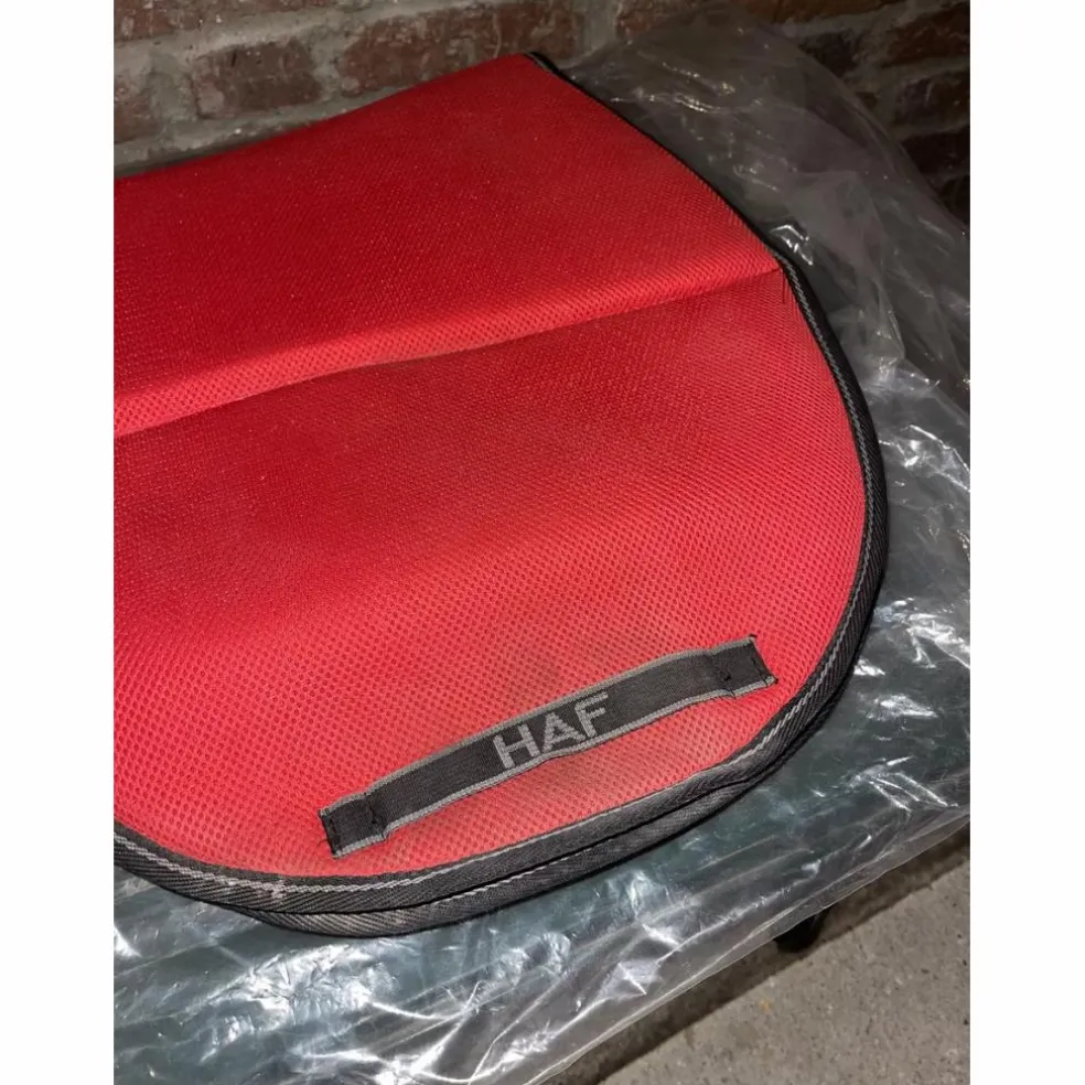 Tapis d'endurance cheval rouge HAF