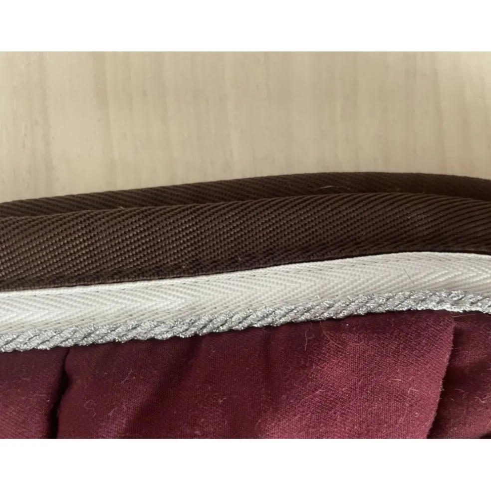 Tapis et Bonnet Anna Scarpati Bordeaux