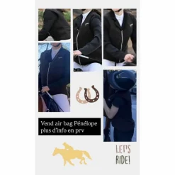 Vend matériels équitation.