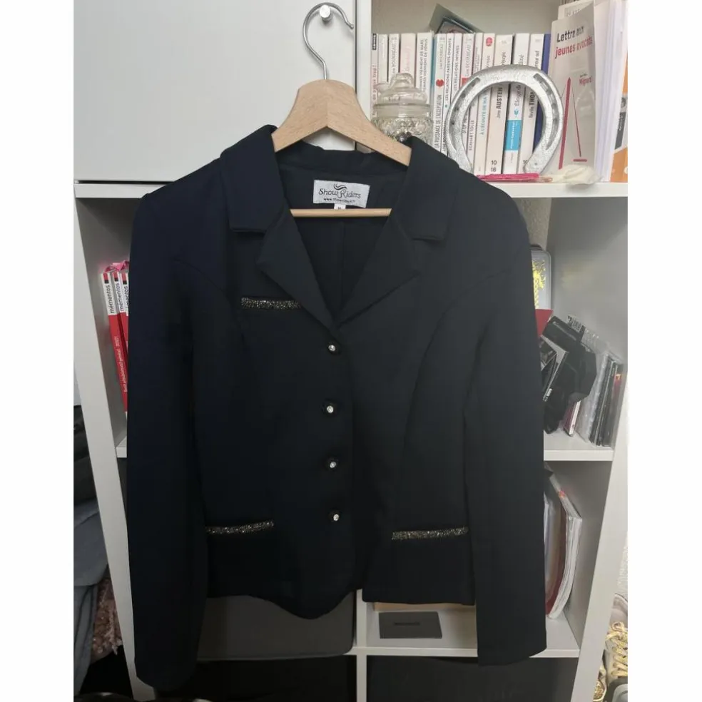 Veste de concours Showriders bleu marine taille M