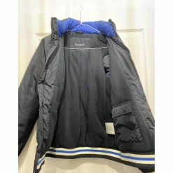 veste Flags and Cup noire et bleue
