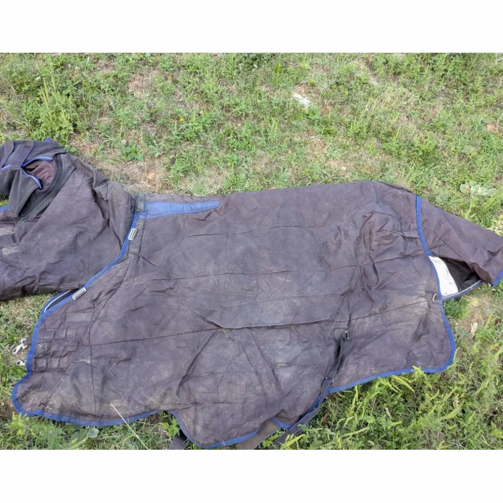 Weatherbeeta couverture imperméable+couvre cou 220g 1680D taille 5'9 125cm